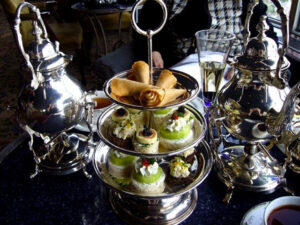 Afternoon tea at Blu