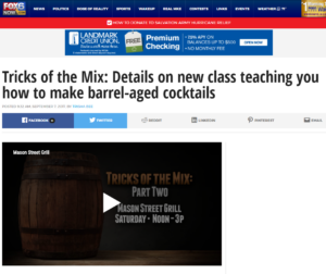 FOX 6 features Mason Street Grill